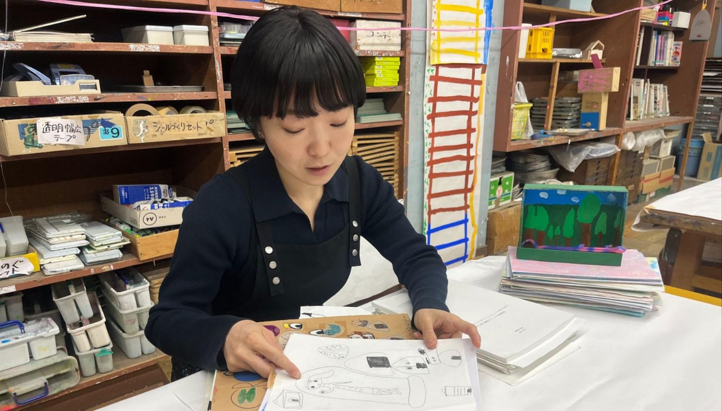 図工の今を訪ねて  vol.1 図工専科教員・山口秋音さん